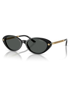 【送料無料】 ヴェルサーチ レディース サングラス・アイウェア アクセサリー Women's Sunglasses Ve4469 Black