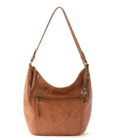 【送料無料】 ザサック レディース ハンドバッグ バッグ Women's Sequoia Leather Hobo Tobacco Floral Emboss