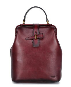 �I�[���h�g�����h ���f�B�[�X �o�b�O �o�b�N�p�b�N�E�����b�N�T�b�N ���U�[ OLD TREND Women's Genuine Leather Pamela Backpack Burgundy �o�[�K���f�B