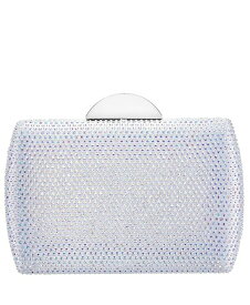 【送料無料】 ニナ レディース ハンドバッグ バッグ Women's Crystal Minaudiere White AB