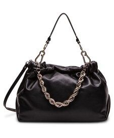 【送料無料】 スティーブ マデン レディース ショルダーバッグ バッグ Remy Shoulder Bag with Chain Black