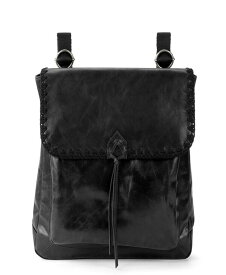【送料無料】 ザサック レディース バックパック・リュックサック バッグ Women's Ventura Leather Convertible Backpack Black Crochet