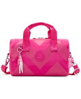【送料無料】 キプリング レディース ショルダーバッグ バッグ Bina Medium Barbie Shoulder Bag Power Pink