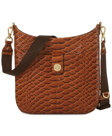 【送料無料】 ブランミン レディース ショルダーバッグ バッグ Leia HoneyBrown Saratoga Leather Crossbody Honey Brow