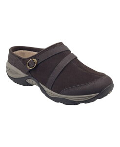yz C[W[Xsbg fB[X T_ V[Y Women's Equinox Round Toe Slip-on Casual Mules Chocolate Suede