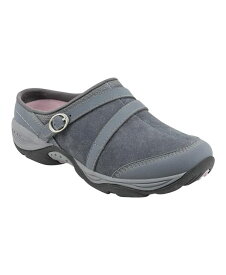 【送料無料】 イージースピリット レディース サンダル シューズ Women's Equinox Round Toe Slip-on Casual Mules Dark Gray Suede