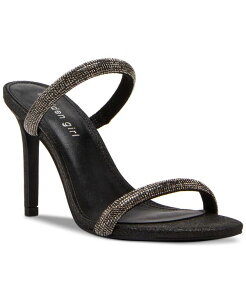 yz }bfK[ fB[X T_ V[Y Beauty-R Two Band Stiletto Dress Sandals Black Multi