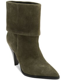 【送料無料】 ダナ キャラン ニューヨーク レディース ブーツ・レインブーツ シューズ Women's Cerise Pointed-Toe Dress Booties Camo Green