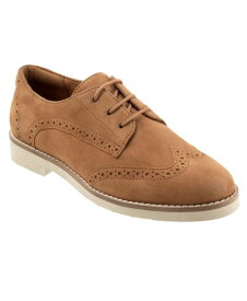 【送料無料】 ソフトウォーク レディース オックスフォード シューズ Willet Oxford Camel nubuck