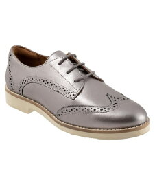 【送料無料】 ソフトウォーク レディース オックスフォード シューズ Willet Oxford Pewter metal