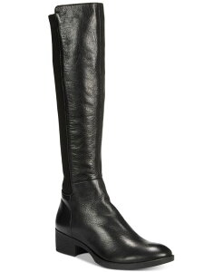 PlXR[ fB[X V[Y u[cECu[c g[ u[c Kenneth Cole New York Women's Levon Tall Shaft Riding Boots Black Leather ubN
