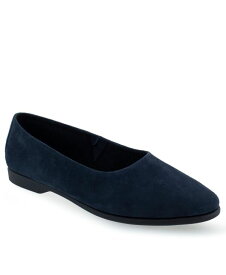 【送料無料】 エアロソールズ レディース サンダル シューズ Bream Casual-Smoking Slipper/Loafer/Moc Navy Suede