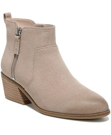 【送料無料】 ドクター・ショール レディース ブーツ・レインブーツ シューズ Women's Lawless Booties Toasted Taupe Microfiber