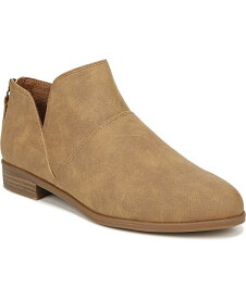 【送料無料】 ドクター・ショール レディース ブーツ・レインブーツ シューズ Women's Ramona Booties Brown Faux Leather