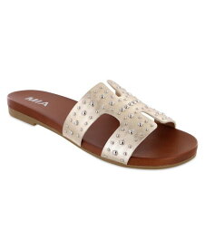 【送料無料】 ミア レディース サンダル シューズ Women's Holston-D Flat Sandals Soft Gold