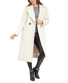 【送料無料】 BCBジェネレーション レディース ジャケット・ブルゾン アウター Women's Petite Double-Breasted Boucl&eacute; Coat Cream