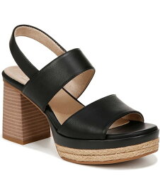 【送料無料】 ソウルニュトライザー レディース サンダル シューズ Holly Platform Sandals Black Faux Leather