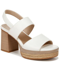 【送料無料】 ソウルニュトライザー レディース サンダル シューズ Holly Platform Sandals White Faux Leather