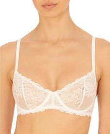 【送料無料】 ナトリ レディース ブラジャー アンダーウェア Women's Heavenly Lace Convertible Balconette Underwire Bra 724314 White