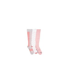 【送料無料】 ムクルクス レディース 靴下 アンダーウェア Women's 3 Pack Cotton Compression Knee-High Socks Blush