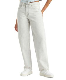 【送料無料】 リーバイス レディース デニムパンツ ジーンズ ボトムス Women's Mid Rise Cotton 94 Baggy Jeans Bleach Noi