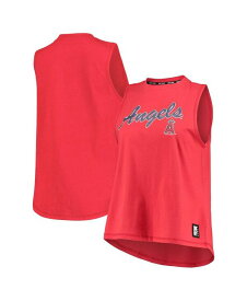 【送料無料】 ダナ キャラン ニューヨーク レディース タンクトップ トップス Women's Red Los Angeles Angels Marcie Tank Top Red