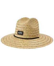 【送料無料】 ビラボン メンズ 帽子 アクセサリー Men's Natural Tides Logo Straw Hat Natural