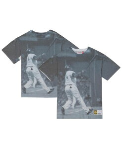 �~�b�`�F��&�l�X �����Y �g�b�v�X T�V���c �O���t�B�b�N Mitchell & Ness Men's David Ortiz Boston Red Sox Cooperstown Collection Highlight Sublimated Player Graphic T-shirt White �z���C�g