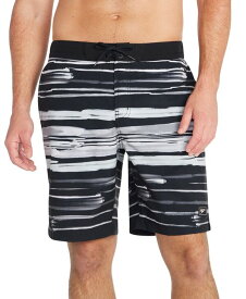 【送料無料】 スピード メンズ ハーフパンツ・ショーツ 水着 Men's Bondi Basin Printed Stripe Board Shorts Anthracite