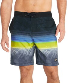 【送料無料】 スピード メンズ ハーフパンツ・ショーツ 水着 Men's Printed Bondi Basin 9" Boardshorts Black