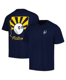 【送料無料】 ファナティクス メンズ Tシャツ トップス Men's Malbon Golf Navy WM Phoenix Open 'Zona Buckets T-Shirt Navy