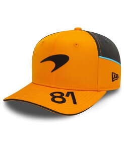 yz j[G Y Xq ANZT[ Men's Oscar Piastri Orange McLaren F1 Team Driver 9FIFTY Adjustable Hat Orange