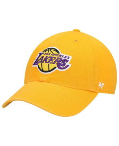 47 �u�����h �����Y �A�N�Z�T���[ �X�q '47 Brand Men's Gold Los Angeles Lakers Clean Up Adjustable Hat Gold �S�[���h