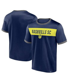 【送料無料】 ファナティクス メンズ Tシャツ トップス Men's Navy Nashville SC Advantages T-shirt Navy