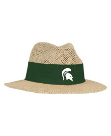 【送料無料】 アヘッド メンズ 帽子 アクセサリー Men's Tan Michigan State Spartans Wellington Gambler Straw Hat Tan