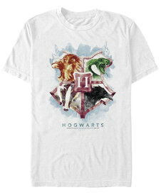 【送料無料】 フィフスサン メンズ Tシャツ トップス Men's Hogwarts Mystic Wash Short Sleeve Crew T-shirt White