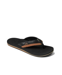 [t Y V[Y T_ REEF Men's Cushion Dawn Slip-On Sandals Black Tan ubN