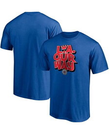 【送料無料】 ファナティクス メンズ Tシャツ トップス Men's Royal LA Clippers Post Up Hometown Collection T-shirt Royal