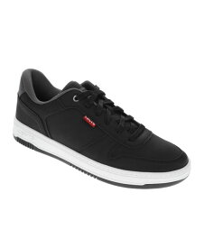 【送料無料】 リーバイス メンズ スニーカー シューズ Men's Drive Low Top CBL Fashion Athletic Lace Up Sneakers Black Charcoal