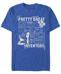 �t�B�t�X�T�� �����Y �g�b�v�X T�V���c Fifth Sun Men's Great Inventors Short Sleeve Crew T-shirt Royal