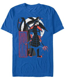 【送料無料】 フィフスサン メンズ Tシャツ トップス Men's Samurai Jack Old Jack Moon Short Sleeve T- shirt Royal