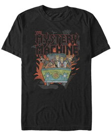 【送料無料】 フィフスサン メンズ Tシャツ トップス Scooby-Doo Men's Metal Mystery Machine Short Sleeve T-Shirt Black