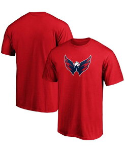 �t�@�i�e�B�N�X �����Y �g�b�v�X T�V���c �L���b�v ���S Fanatics Men's Red Washington Capitals Primary Team Logo T-shirt Red ���b�h