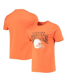 【送料無料】 ジャンクフード メンズ Tシャツ トップス Men's Orange Cleveland Browns Bold Logo T-shirt Orange