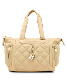 【送料無料】 スティーブ マデン レディース トートバッグ バッグ Londyn Nylon Quilted Tote Nude