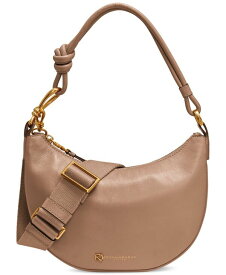 【送料無料】 ダナキャラン レディース ハンドバッグ バッグ Roslyn Small Leather Hobo Bag Fawn