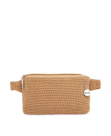 【送料無料】 ザサック レディース ボディバッグ・ウエストポーチ バッグ Caraway Crochet Small Belt Bag Bamboo