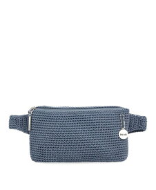【送料無料】 ザサック レディース ボディバッグ・ウエストポーチ バッグ Caraway Crochet Small Belt Bag Maritime