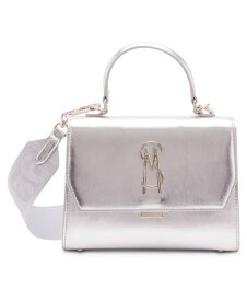 【送料無料】 スティーブ マデン レディース ショルダーバッグ バッグ Blattuca Logo Plaque Crossbody Bag Silver