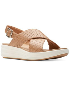 yz N[NX fB[X T_ V[Y Women's Drift Sun Slip-On Slingback Wedge Sandals Warm Beige